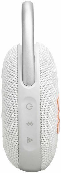 Портативна колонка JBL Clip 5 White JBLCLIP5WHT фото