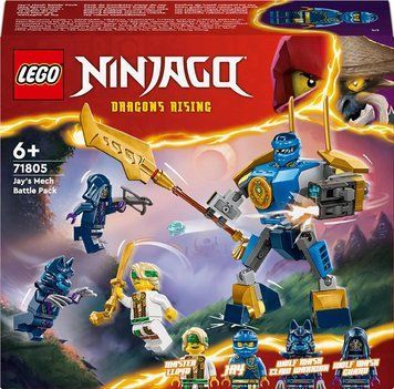 Конструктор LEGO NINJAGO Бойовий набір робота Джея 71805 фото