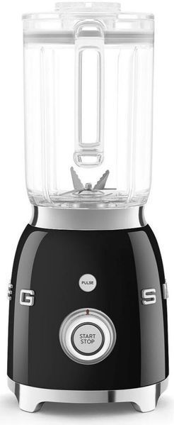 Блендер стаціонарний Smeg Retro Style Black BLF03BLEU фото