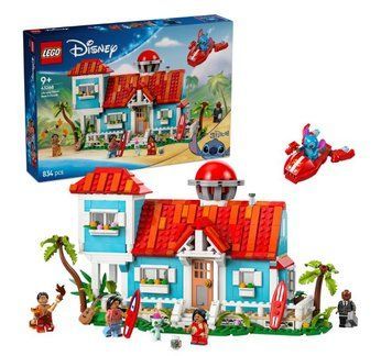 Конструктор LEGO Disney Classic Пляжний будинок Ліло і Стіч 43268 фото