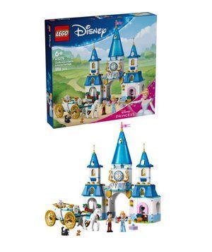 Конструктор LEGO Disney Princess Замок Попелюшки й карета 43275 фото