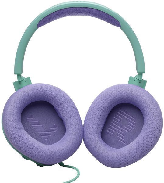 Гарнітура накладна JBL Quantum 100M2, Cyan ( Gaming ) JBLQTUM100M2CYN фото