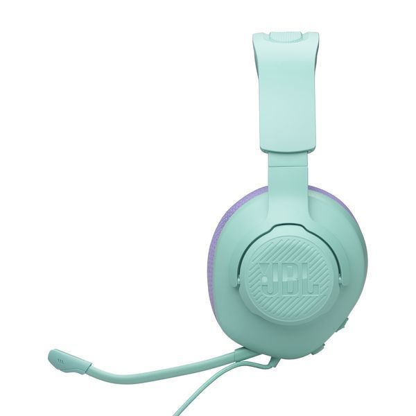 Гарнітура накладна JBL Quantum 100M2, Cyan ( Gaming ) JBLQTUM100M2CYN фото