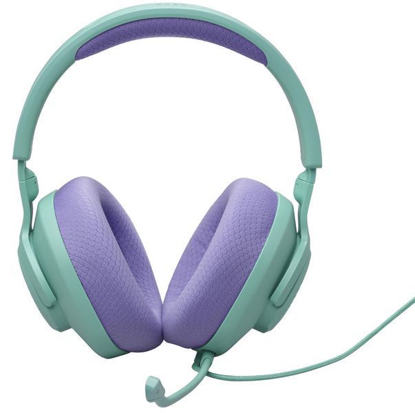 Гарнітура накладна JBL Quantum 100M2, Cyan ( Gaming ) JBLQTUM100M2CYN фото