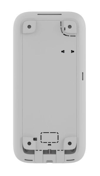 Бездротова клавіатура з сенсорним екраном Ajax KeyPad TouchScreen Jeweller Біла 000034514 фото