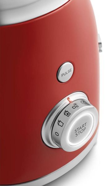 Блендер стаціонарний Smeg Retro Style Red BLF03RDEU фото