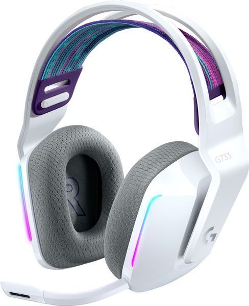 Гарнітура накладна Logitech G733 Bluetooth, White ( Gaming ) 981-000883 фото