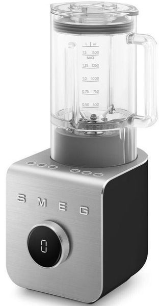 Блендер стаціонарний Smeg High-Performance With Vacuum Pump Black BLC02BLMEU фото