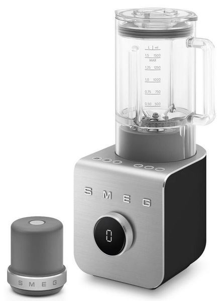 Блендер стаціонарний Smeg High-Performance With Vacuum Pump Black BLC02BLMEU фото