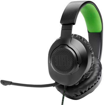 Гарнітура накладна JBL Quantum 100X Console, Black ( Gaming ) JBLQ100XBLKGRN фото