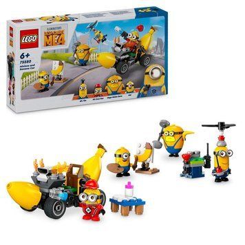 Конструктор LEGO Нікчемний я 4 Посіпаки й банановий автомобіль 75580 фото