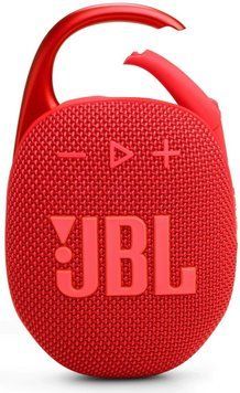 Портативна колонка JBL Clip 5 Red JBLCLIP5RED фото