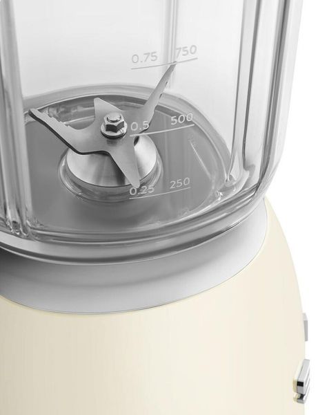 Блендер стаціонарний Smeg Retro Style Cream BLF03CREU фото