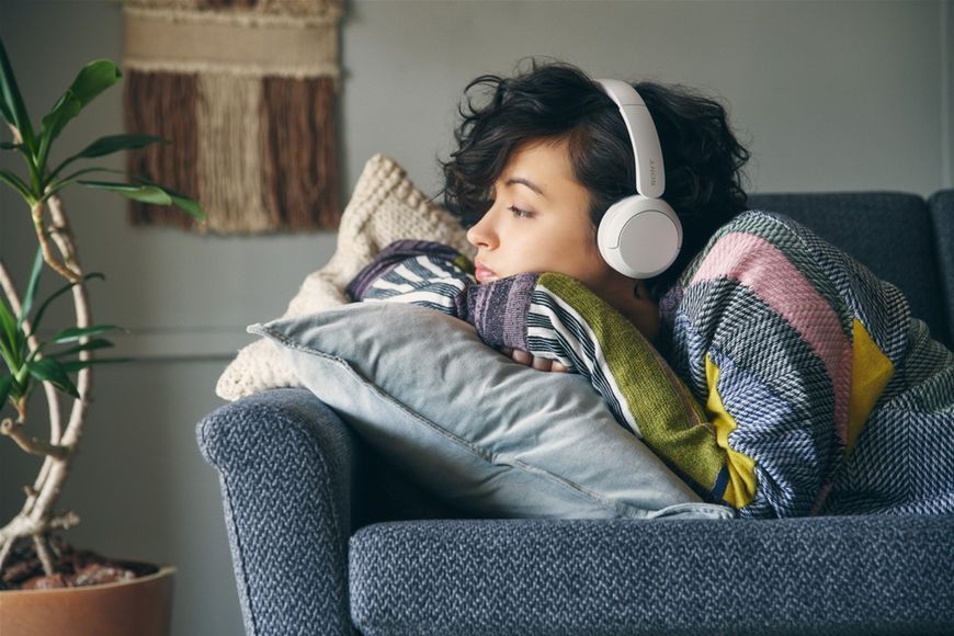 Гарнітура накладна Sony WH-CH520 Bluetooth, White WHCH520W.CE7 фото