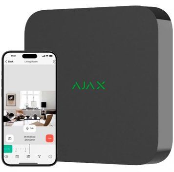 Мережевий відеореєстратор Ajax NVR (16-ch) Чорний 000034517 фото