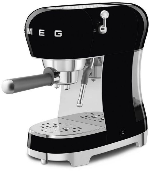 Ріжкова кавоварка Smeg Retro Style Black ECF02BLEU фото