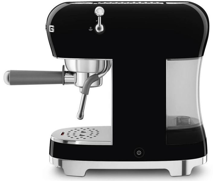 Ріжкова кавоварка Smeg Retro Style Black ECF02BLEU фото