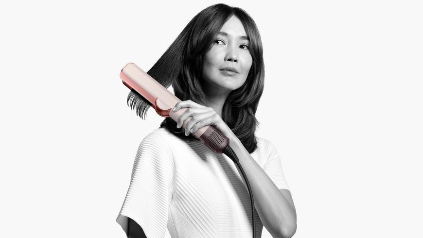 Випрямляч для волосся Dyson Airstrait Ceramic Pink/Rose Gold (598960-01) 453951-01 фото
