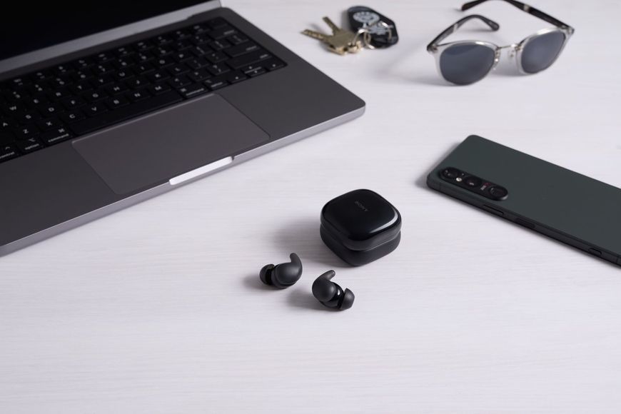 Гарнітура вакуумна Sony LinkBuds Fit TWS Bluetooth, Black WFLS910NB.CE7 фото