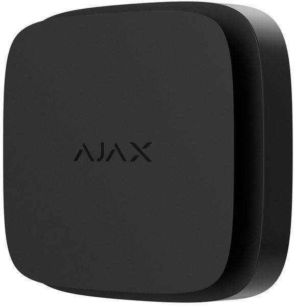 Бездротовий датчик диму і температури Ajax FireProtect 2 RB (Heat/Smoke) Jeweller Чорний 000029691 фото