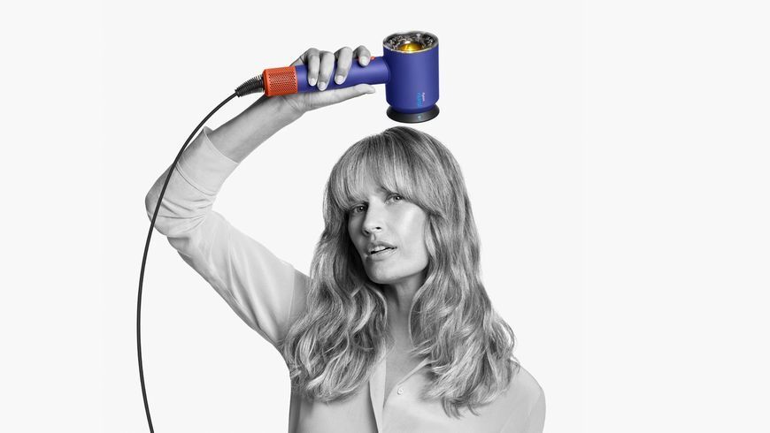 Фен Dyson Supersonic HD16 Nural Vinca Blue/Topaz 515166-01 фото
