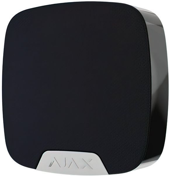 Бездротова кімнатна сирена Ajax HomeSiren Jeweller Чорна 000001141 фото