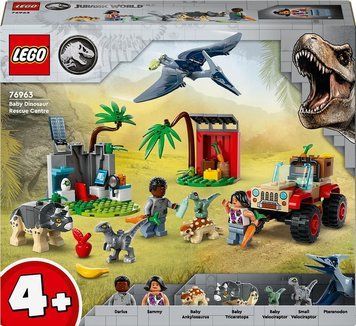 Конструктор LEGO Jurassic World Центр порятунку малюків динозаврів 76963 фото