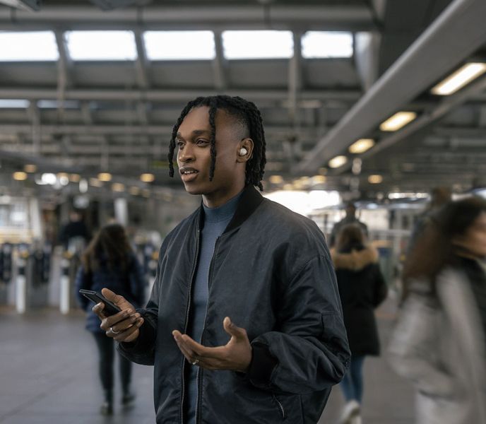 Гарнітура вакуумна Sony WF-1000XM5 TWS Bluetooth, Silver WF1000XM5S.CE7 фото