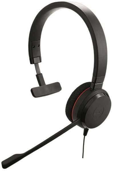 Гарнітура накладна Jabra EVOLVE 20 MS Mono USB Black 4993-823-109 фото