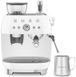 Ріжкова кавоварка Smeg Espresso coffee machine with grinder White EGF03WHEU фото 12