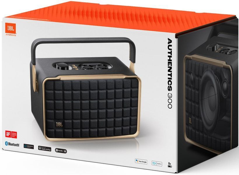 Портативна колонка JBL Authentics 300 Black JBLAUTH300BLKEP фото