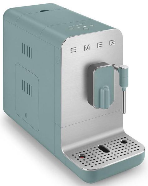 Кавомашина автоматична Smeg Coffee Machine With Steam Wand Emerald Green BCC12EGMEU фото
