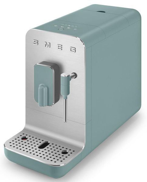 Кавомашина автоматична Smeg Coffee Machine With Steam Wand Emerald Green BCC12EGMEU фото