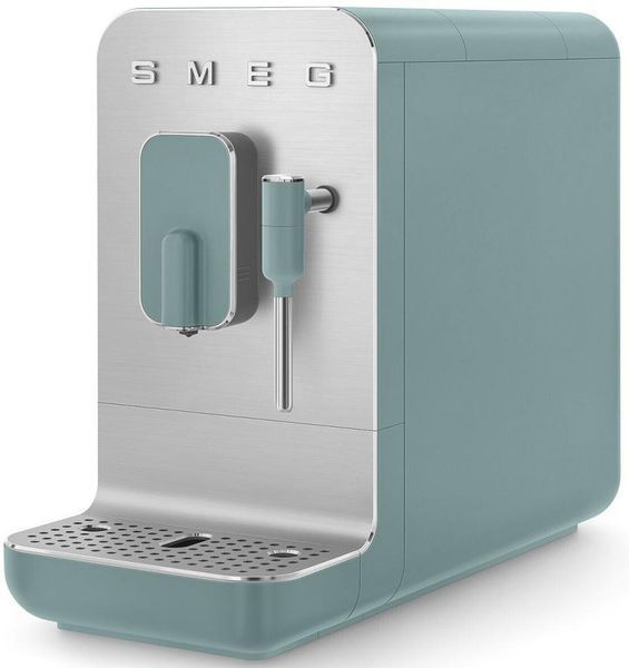 Кавомашина автоматична Smeg Coffee Machine With Steam Wand Emerald Green BCC12EGMEU фото