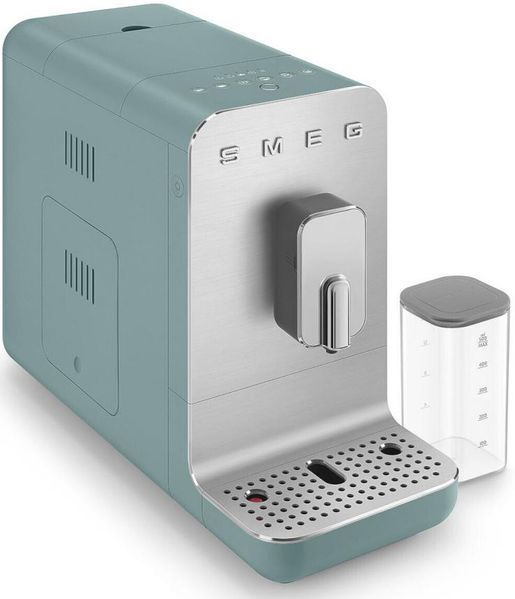 Кавомашина автоматична Smeg Coffee Machine With A Milk System Emerald Green BCC13EGMEU фото