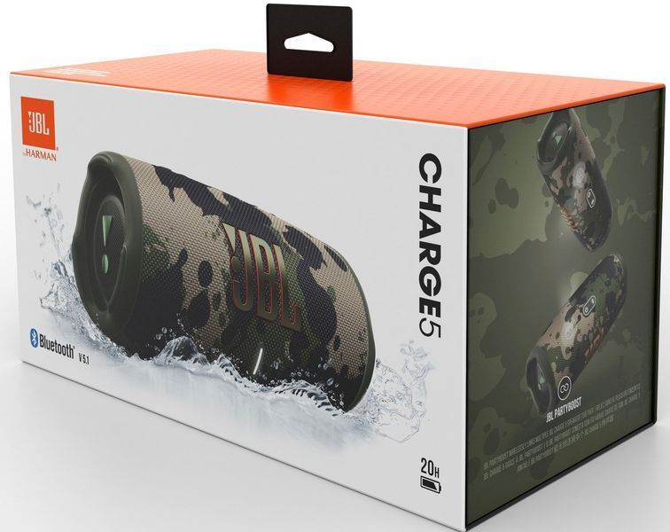 Портативна колонка JBL Charge 5 Squad JBLCHARGE5SQUAD фото
