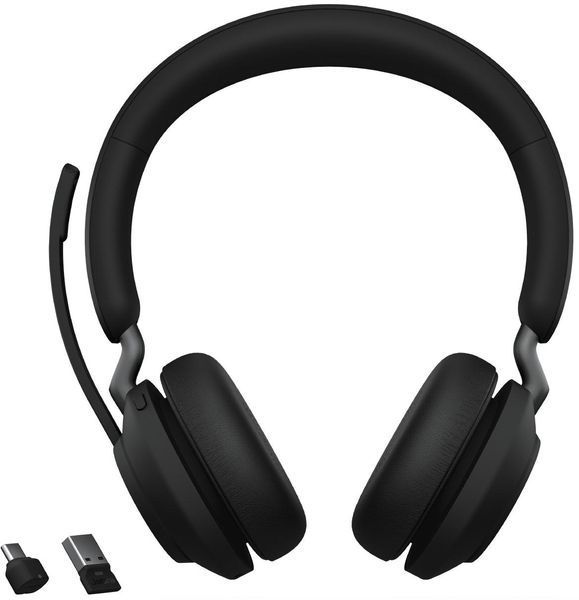 Гарнітура накладна Jabra Evolve2 65, Link380a MS Stereo Black 26599-999-999 фото
