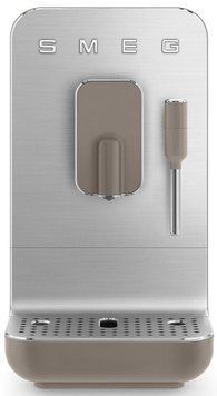 Кавомашина автоматична Smeg Coffee Machine With Steam Wand Taupe BCC12TPMEU фото