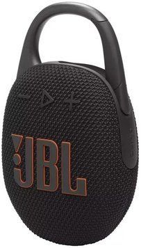 Портативна колонка JBL Clip 5 Black JBLCLIP5BLK фото