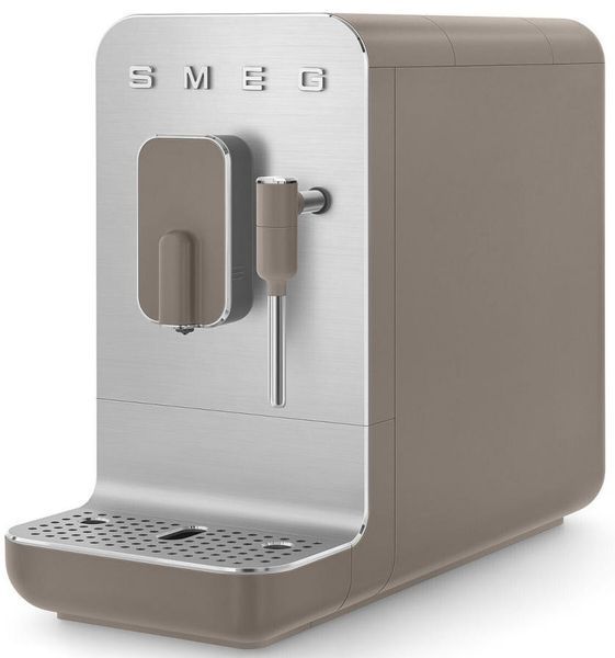 Кавомашина автоматична Smeg Coffee Machine With Steam Wand Taupe BCC12TPMEU фото