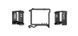 Тримач для фіксації Relay або WallSwitch на DIN-рейці Ajax DIN Holder Чорний 000027623 фото 2