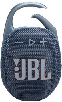 Портативна колонка JBL Clip 5 Blue JBLCLIP5BLU фото