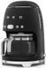 Крапельна кавоварка Smeg Retro Style Matte Black DCF02BLMEU фото 2