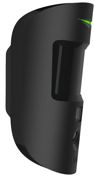 Бездротовий датчик руху Ajax MotionCam (PhOD) Jeweller з підтримкою фотоверифікації тривог; функцій &laquo;Фото за запитом&raquo; і &laquo;Фото за сценарієм&raquo; Чорний 000027928 фото
