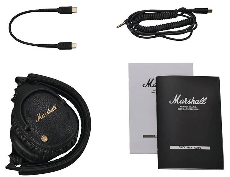 Гарнітура Marshall Monitor III ANC Black 1006861 фото